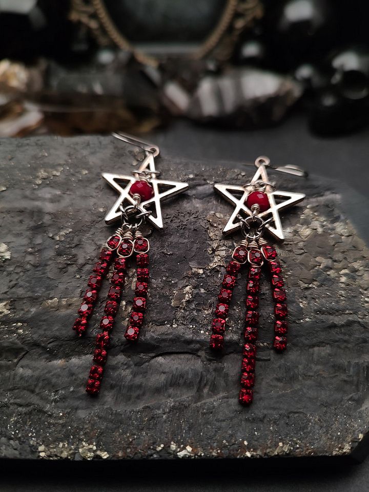 Earrings ShadowRealm - Scarlet ShadowDrop product image (2)