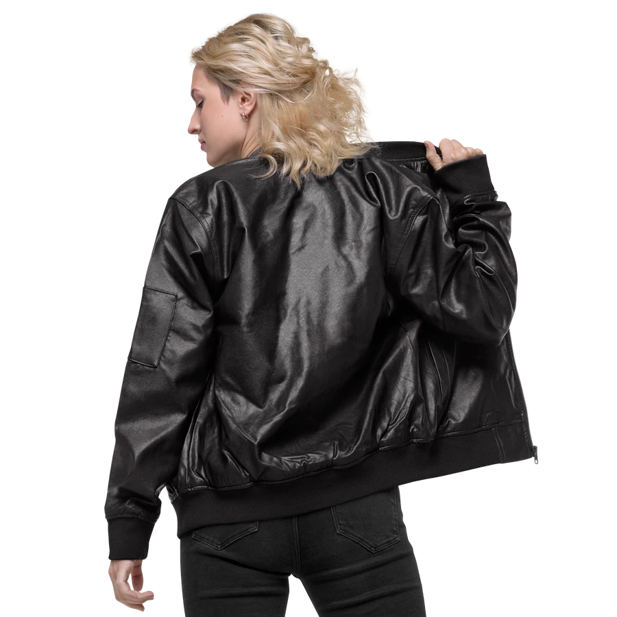 TET Leather Bomber Jacket product image (23)