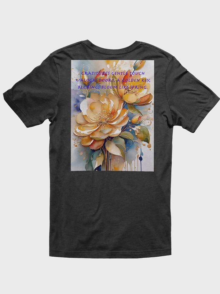 Gratitude's Golden Bloom T-Shirt product image (2)