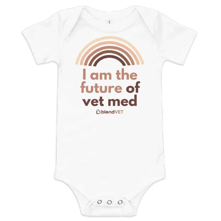 Future of Vet Med Baby Onesie product image (1)