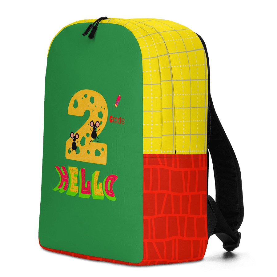Cheesy Number 2 All-Over Print Backpack product image (3)