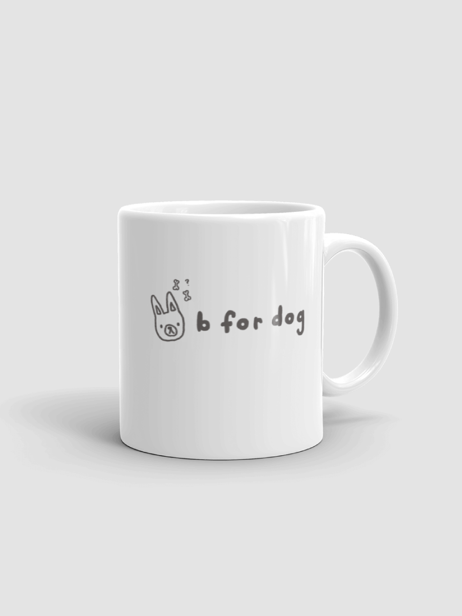 B For Dog Mug product image (1)