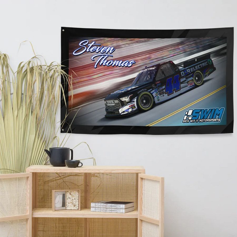 Steven Thomas #44 Driver Flag product image (7)