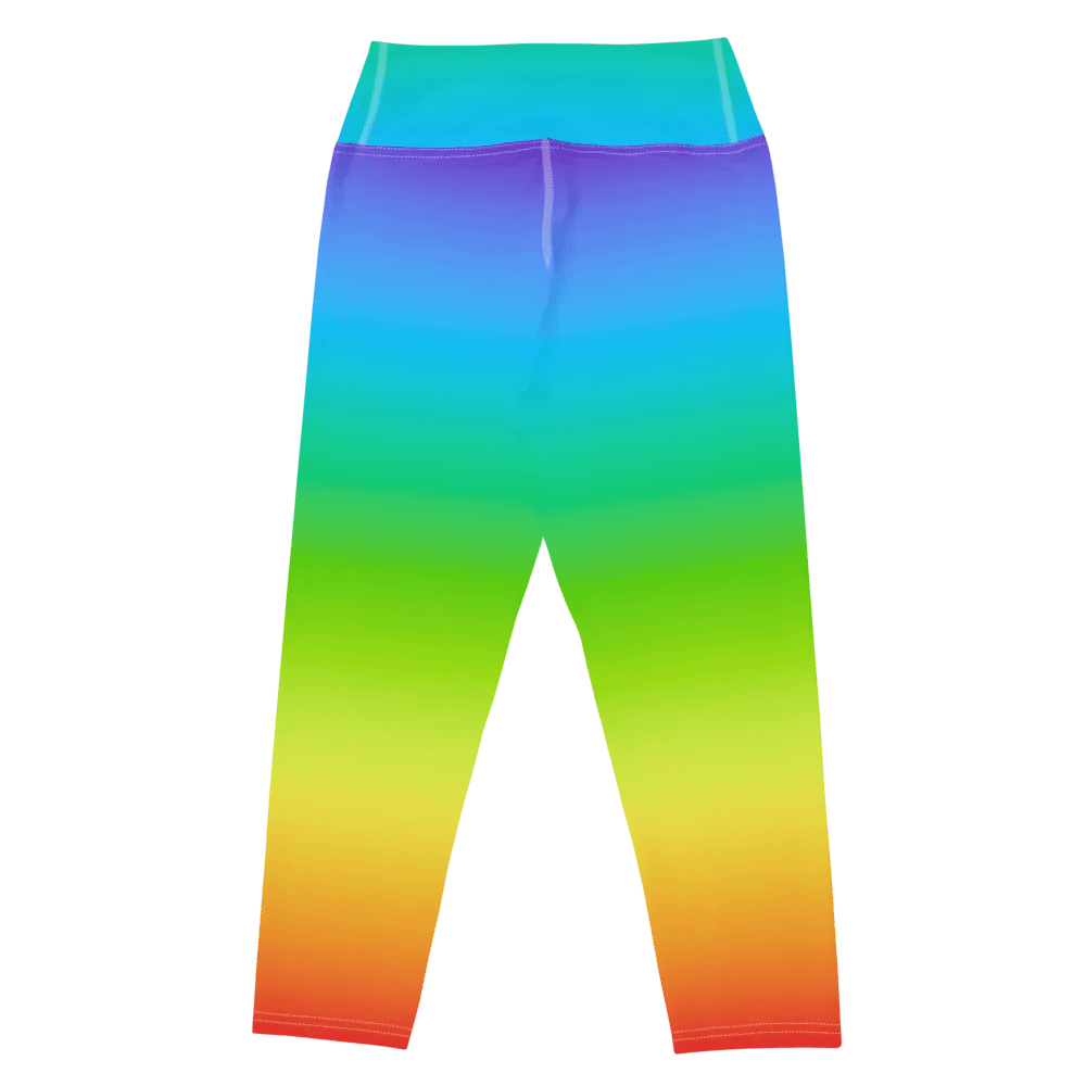 Rainbow Yoga Capri Leggings product image (7)