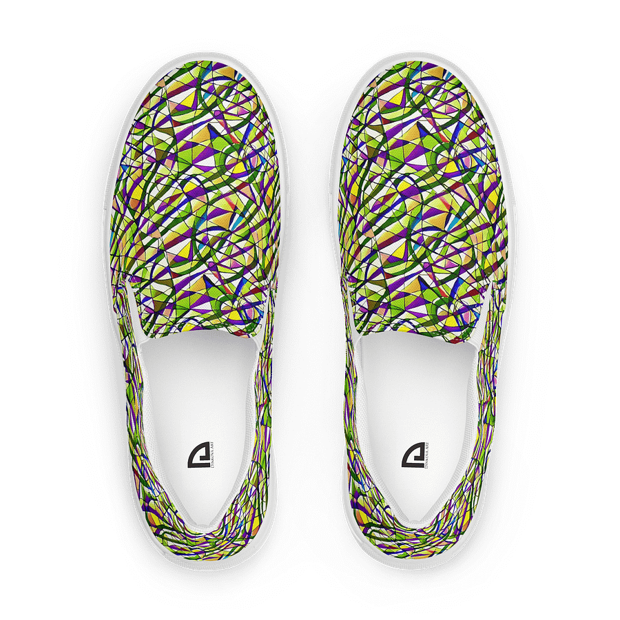 stained Glass Pattern Canvas Shoes product image (1)