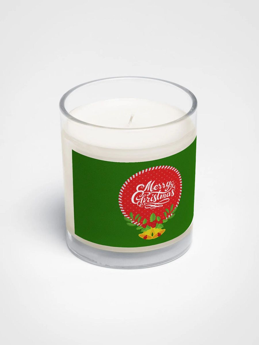 Festive Merry Christmas Soy Wax Candle product image (2)