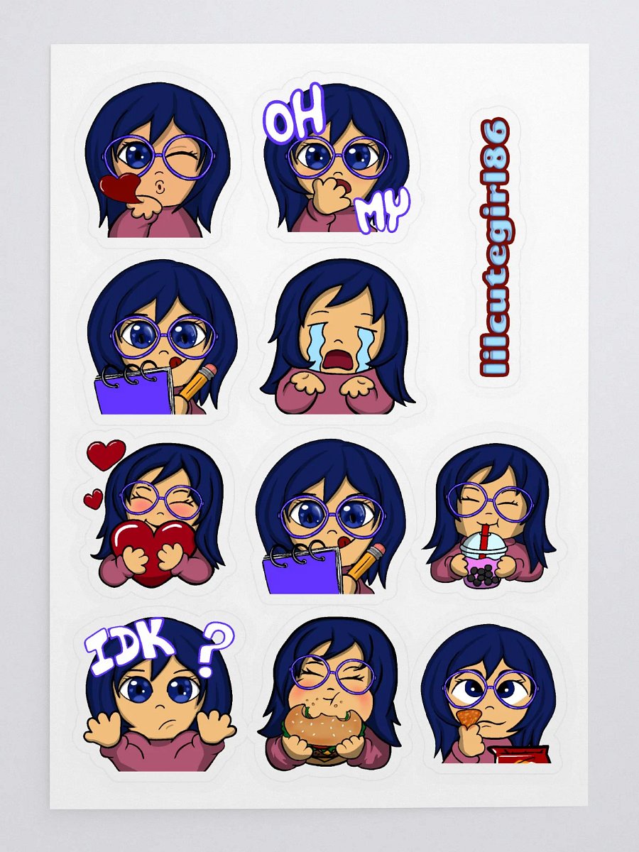 LCG Emote stickers product image (3)