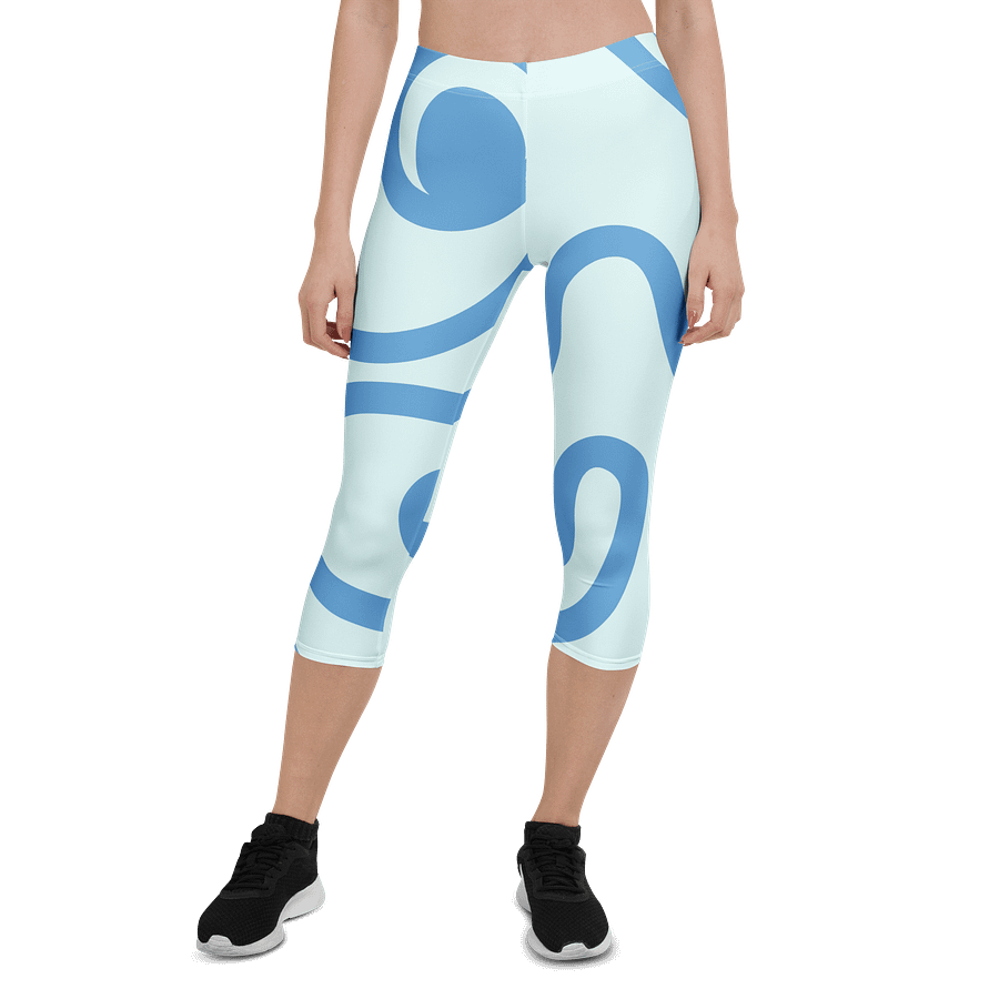 Zabu Squiggle ¾ Length Leggings product image (1)