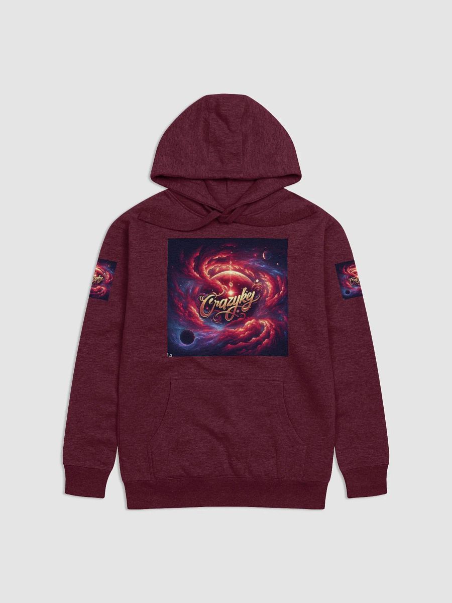 red galaxy hoodie product image (1)
