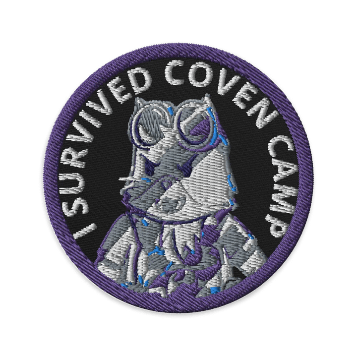 Silver Lazer Cat Patch product image (1)