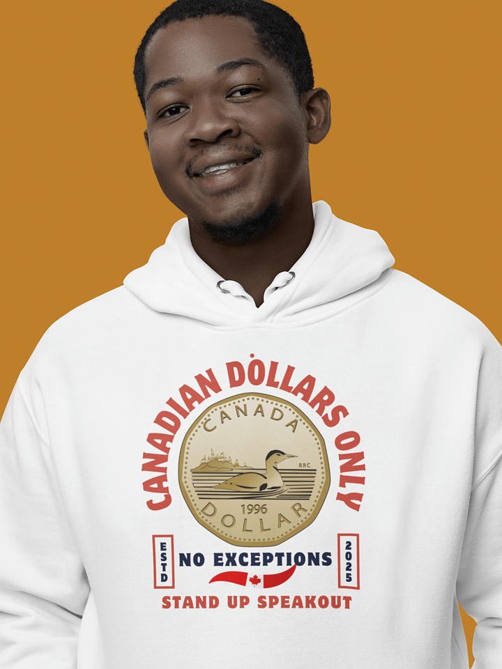 Canadian Loonie Freedom Hoodie product image (13)