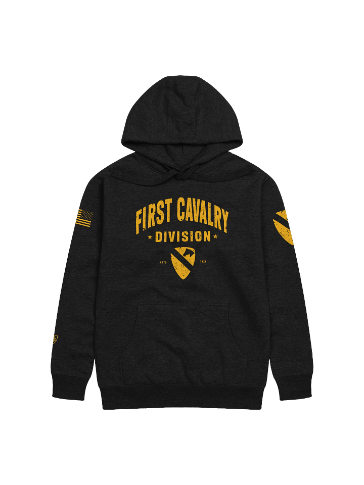 1st Cavalry Division - First Team "Distressed" Hoodie product image (2)