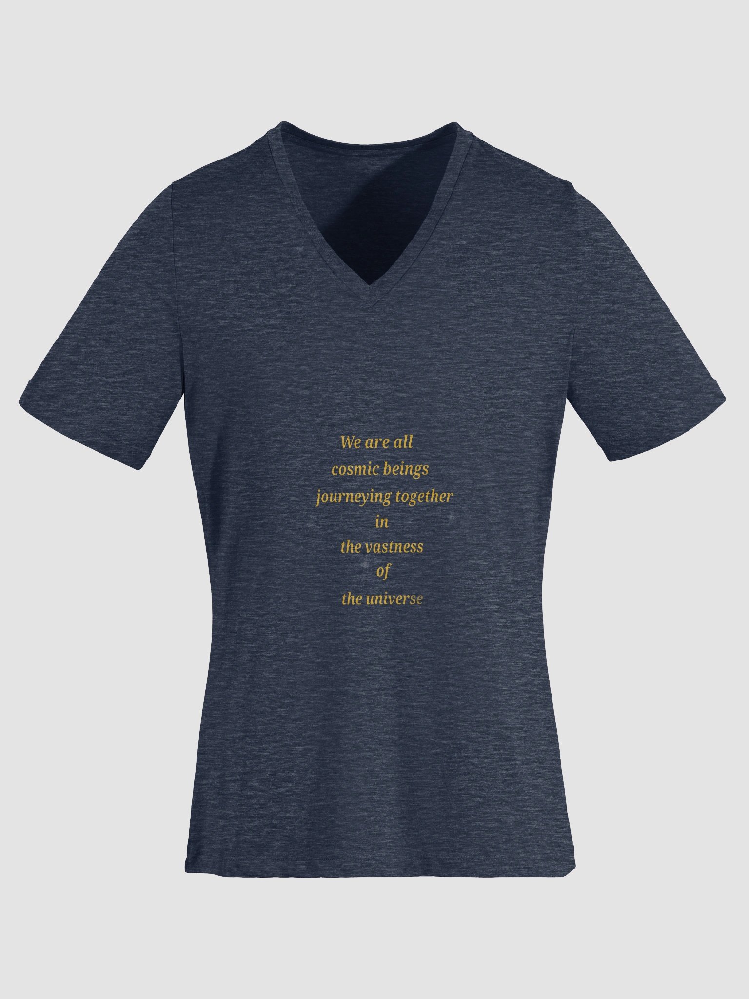 Cosmic Journey Relaxed V-Neck Tee product image (3)