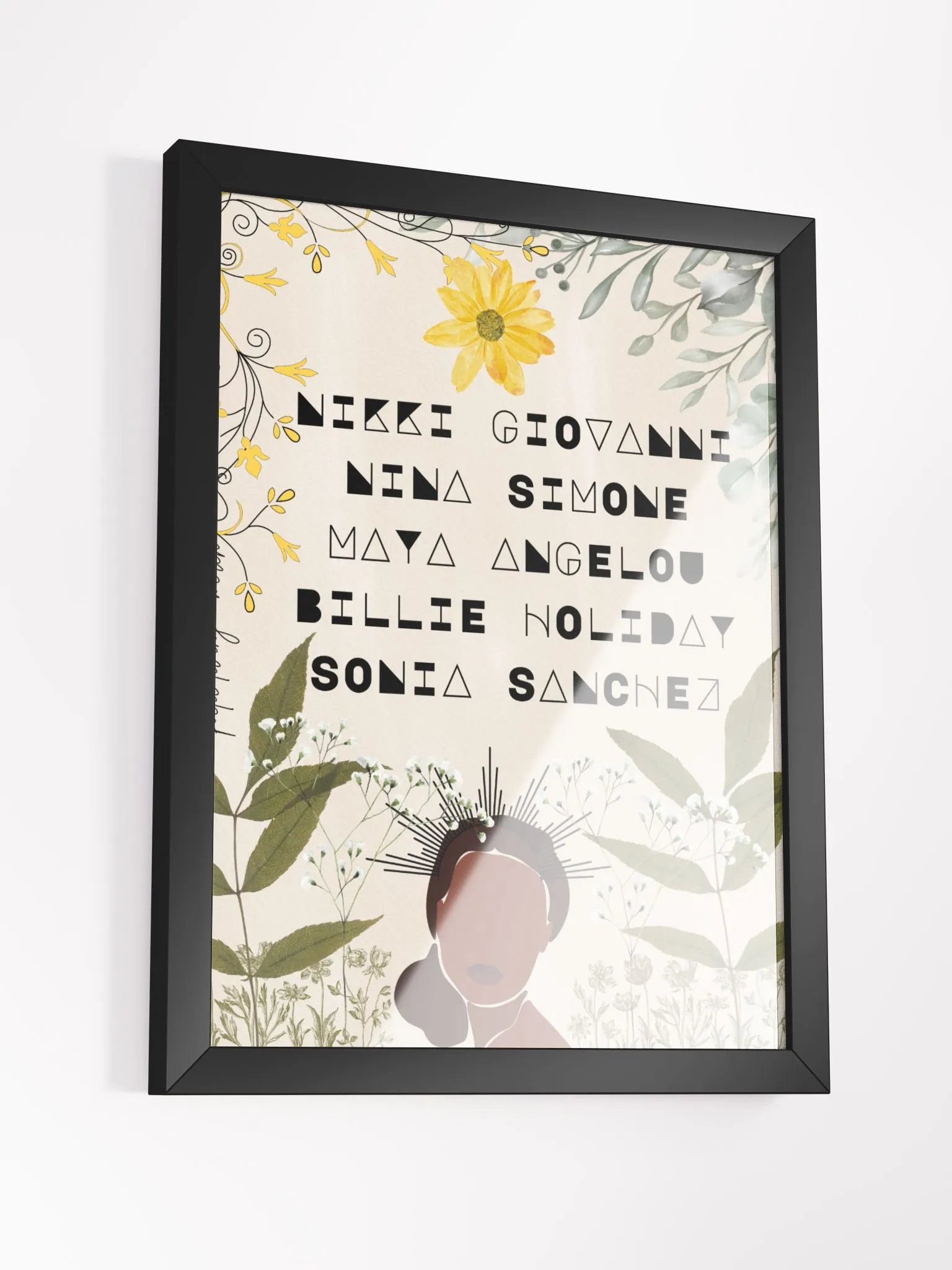 fierce art heroines - framed design product image (3)