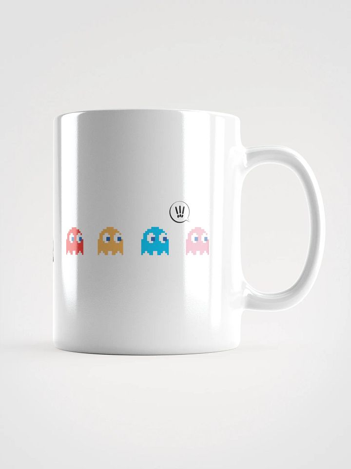 Ghostbusters vs Pacman Ghosts Glossy Mug product image (2)