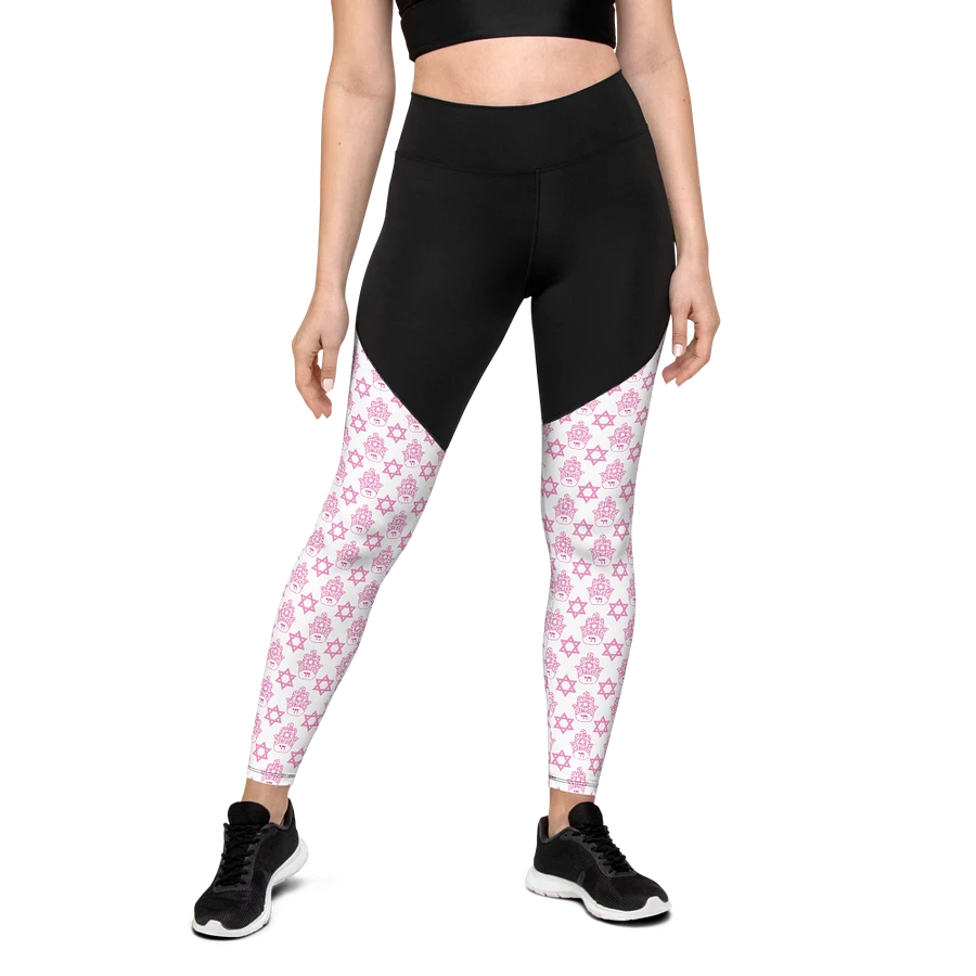 Pink Star of David Leggings product image (4)