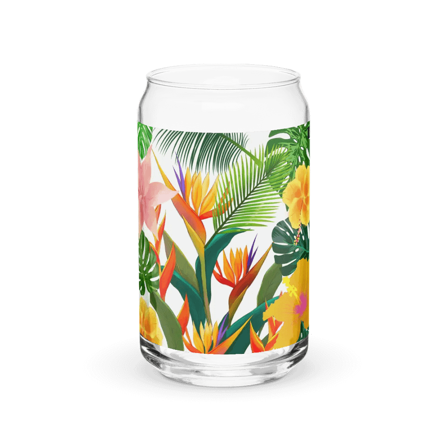 Tropical Paradise Can-Shaped Glass product image (2)