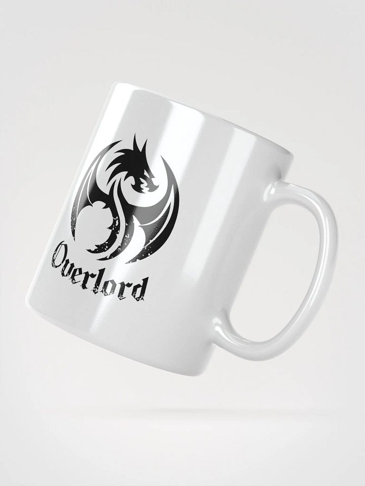 Overlord White Mug (Black) product image (2)