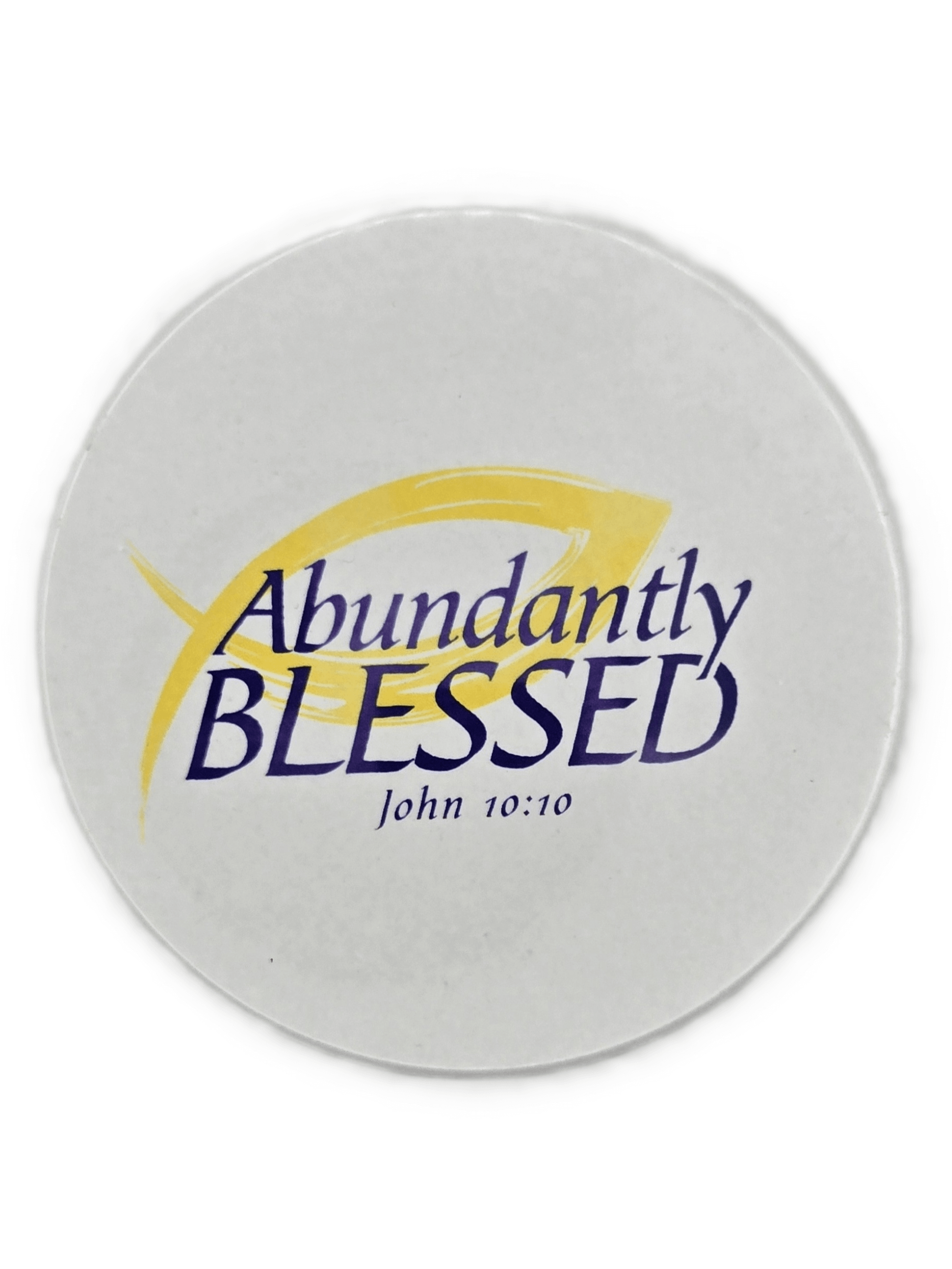 Abundantly Blessed Ceramic Coaster product image (1)