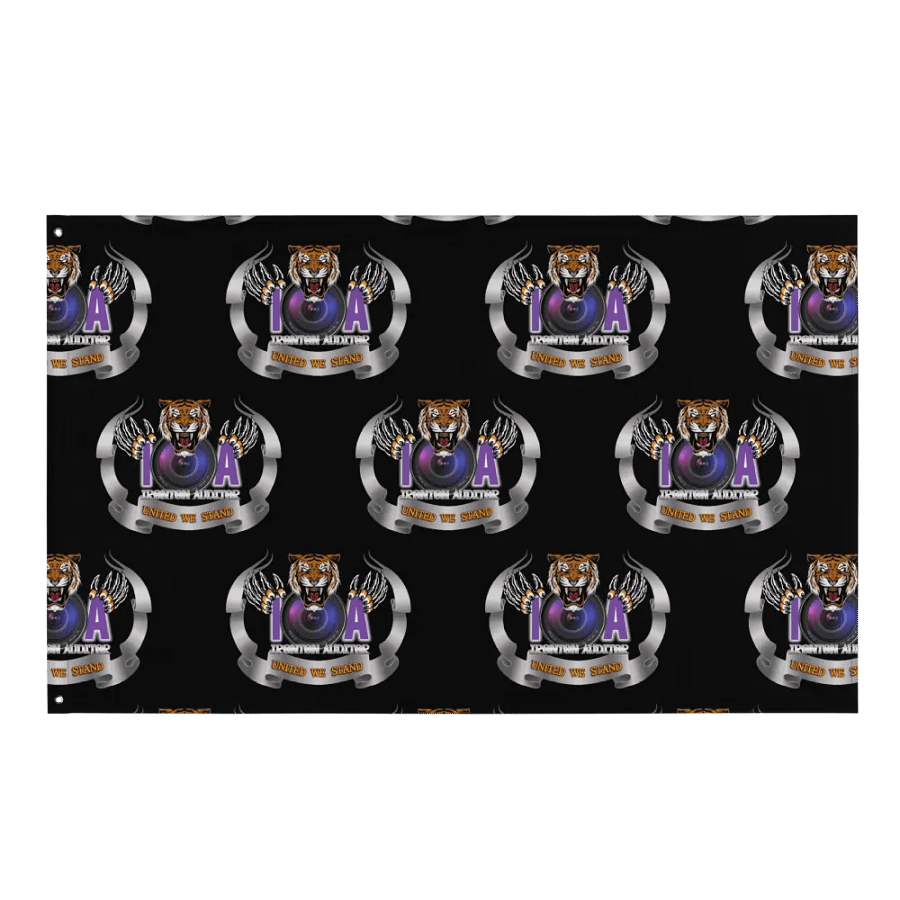 Black Ironton Auditor Flag product image (1)