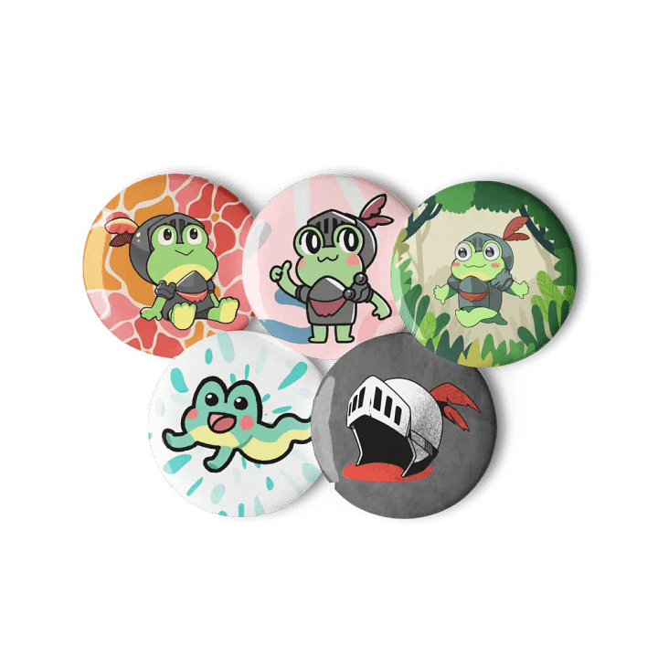 Croak Pin Set #001 product image (1)