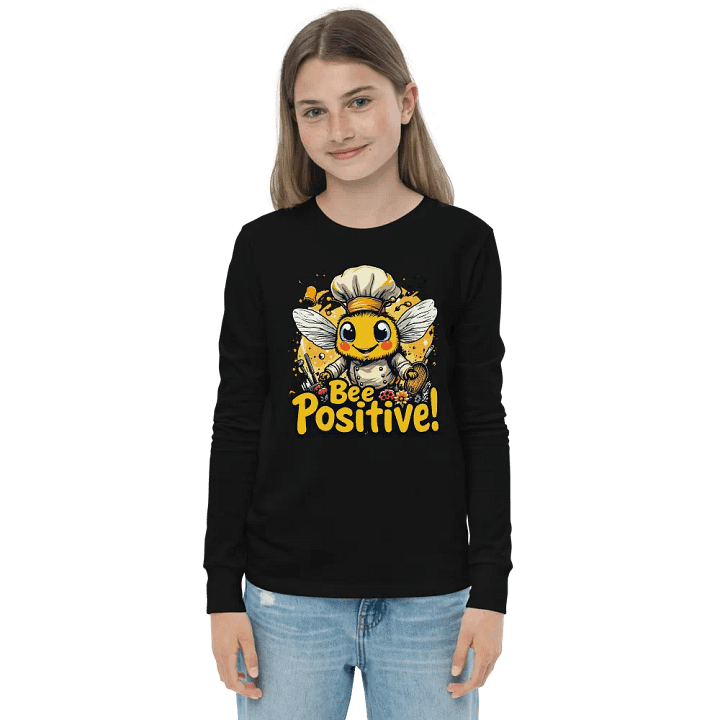 Chef Bee Youth Long Sleeve Tee product image (1)
