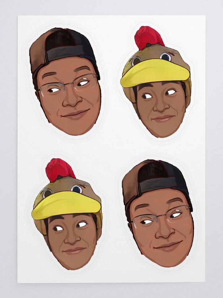 Face Sticker Sheet product image (2)