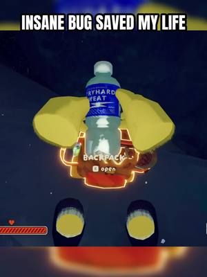 This bug actually SAVED my life, has this happened to you? #peak #peakgame #peakgameplay #bug