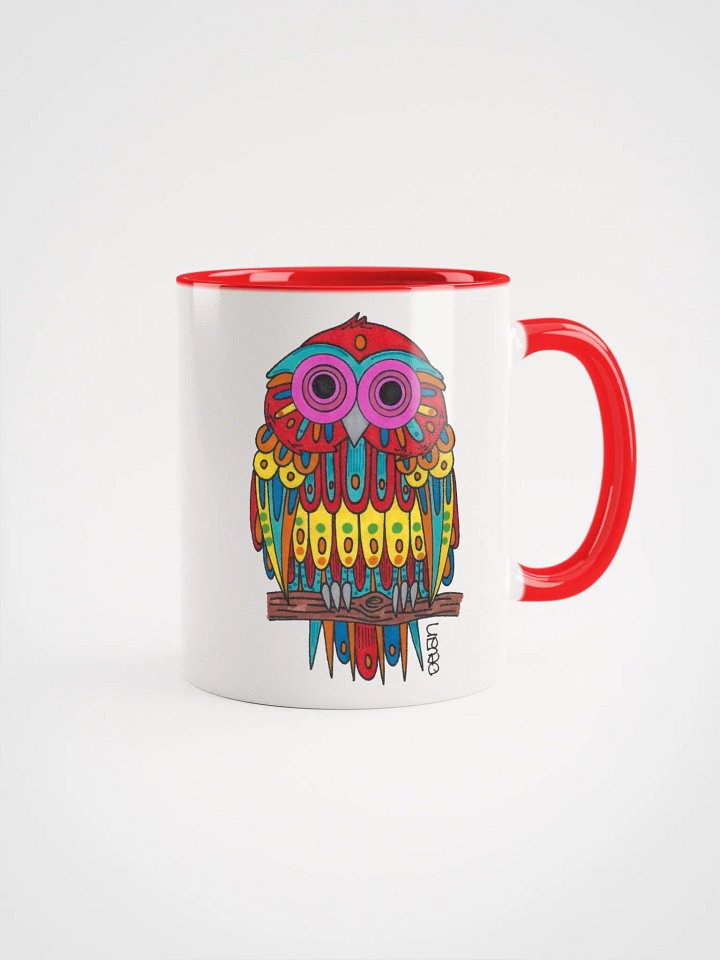 Cousins Owl: Flower Mug product image (1)