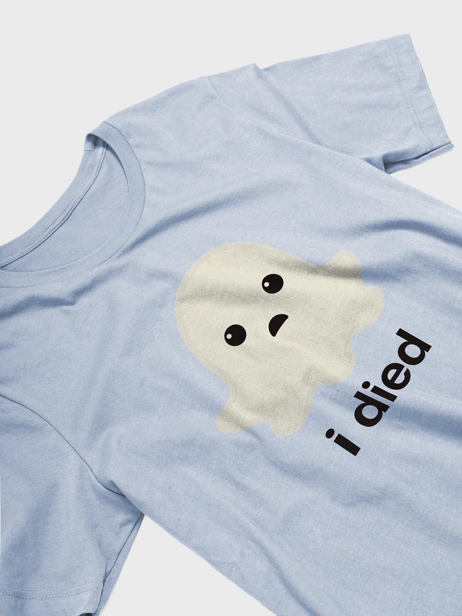Sad Ghost Simple Tee - Light Color product image (27)