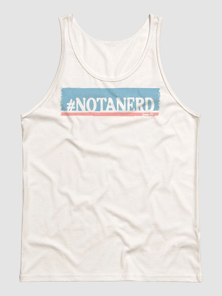 #NotaNerd Tank product image (1)