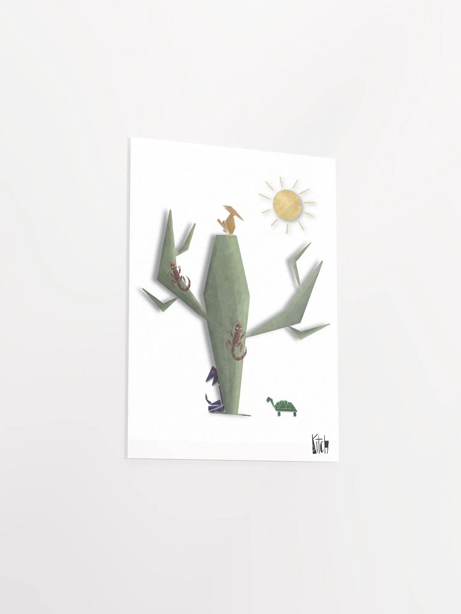 Geometric Desert Art Print product image (3)