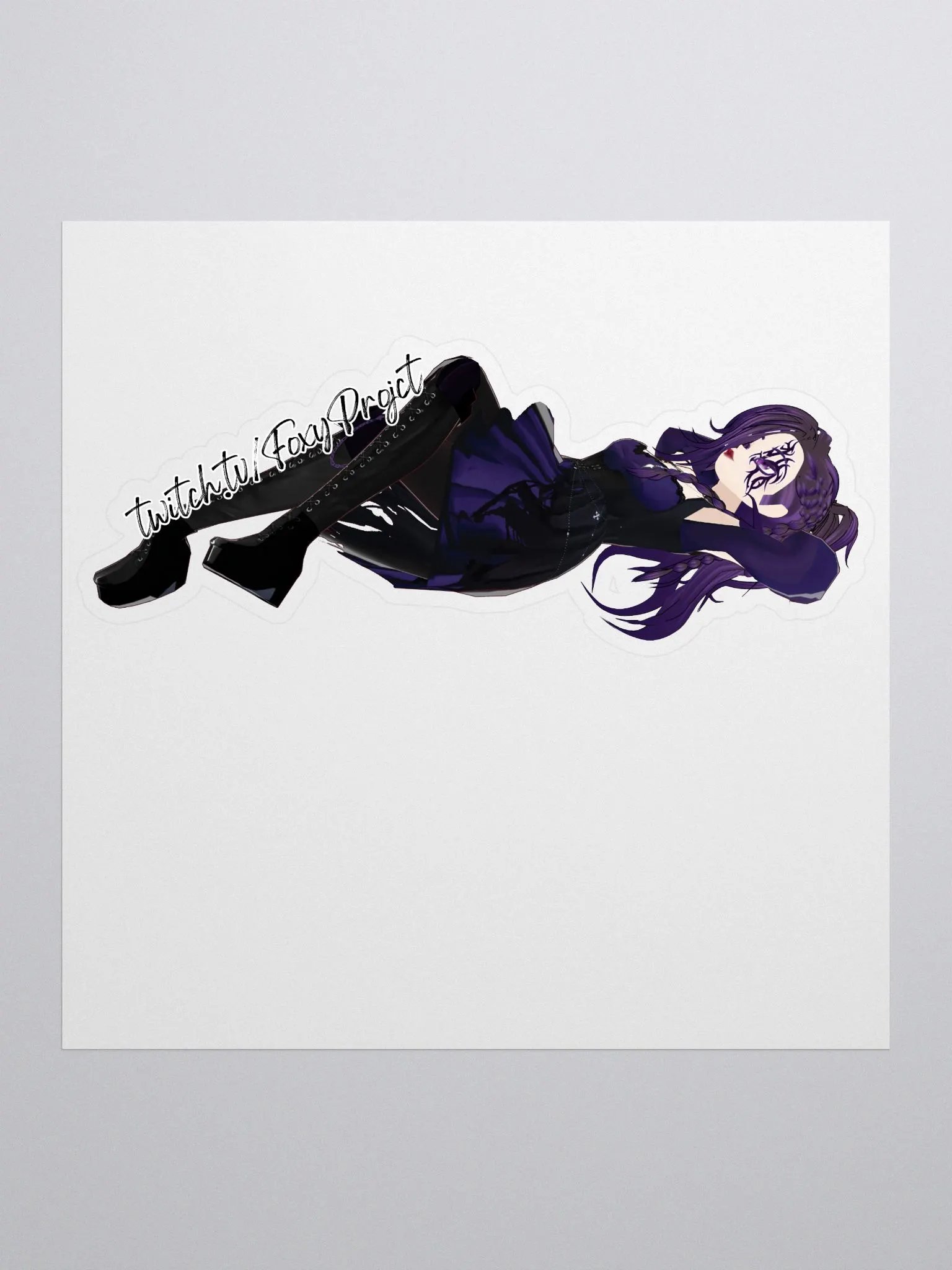 Foxy Daydream Sticker product image (1)