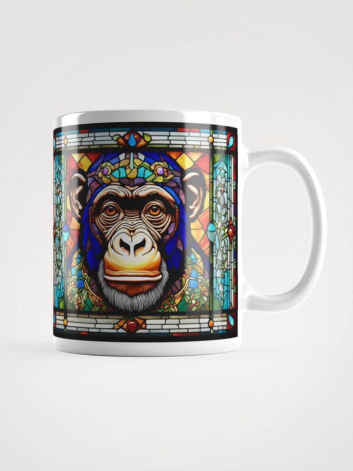 #002 Bella Banana Chimpanzee Mug product image (1)