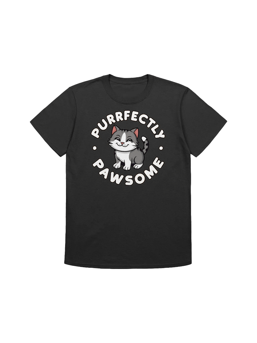 Cat Lover - Purrfectly Pawsome - The Ultimate Kitten Charm T-Shirt product image (6)