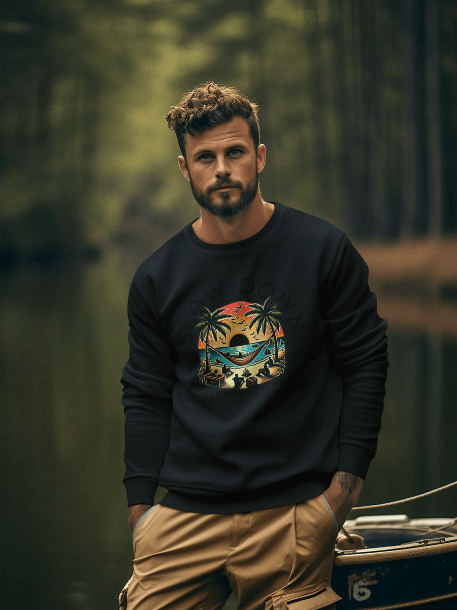 Slow Down & Treasure the Moment Sweatshirt (Unisex) product image (4)