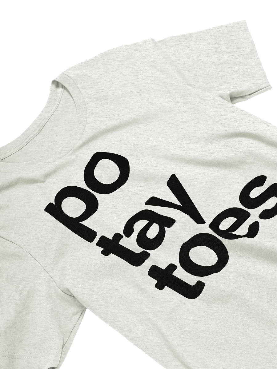 🥔 T-Shirt (Ash White) product image (3)