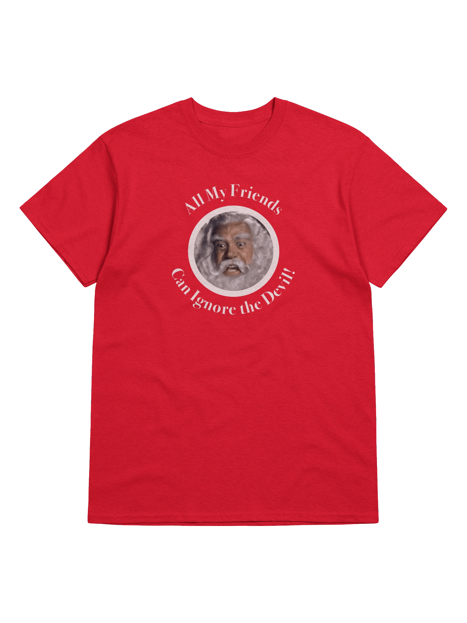 Santa Claus -- All My Friends Can Ignore the Devil Tee product image (5)