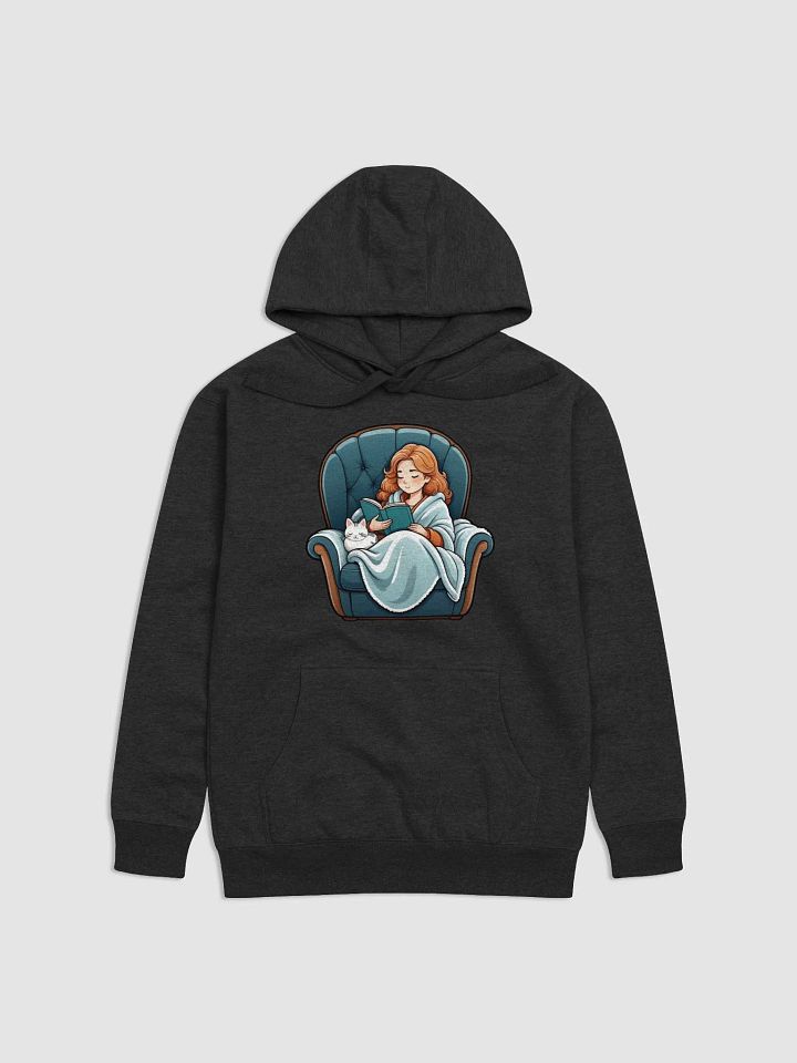Purrfectly Bookish Hoodie product image (1)