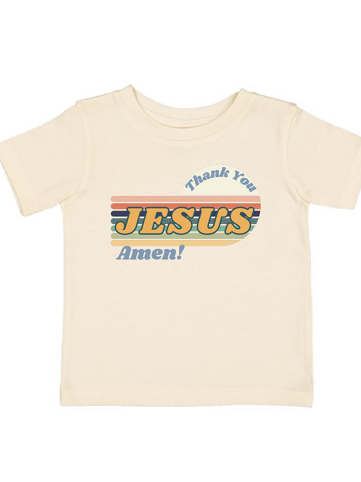 Thank You Jesus Baby Bodysuit or T-Shirt product image (2)