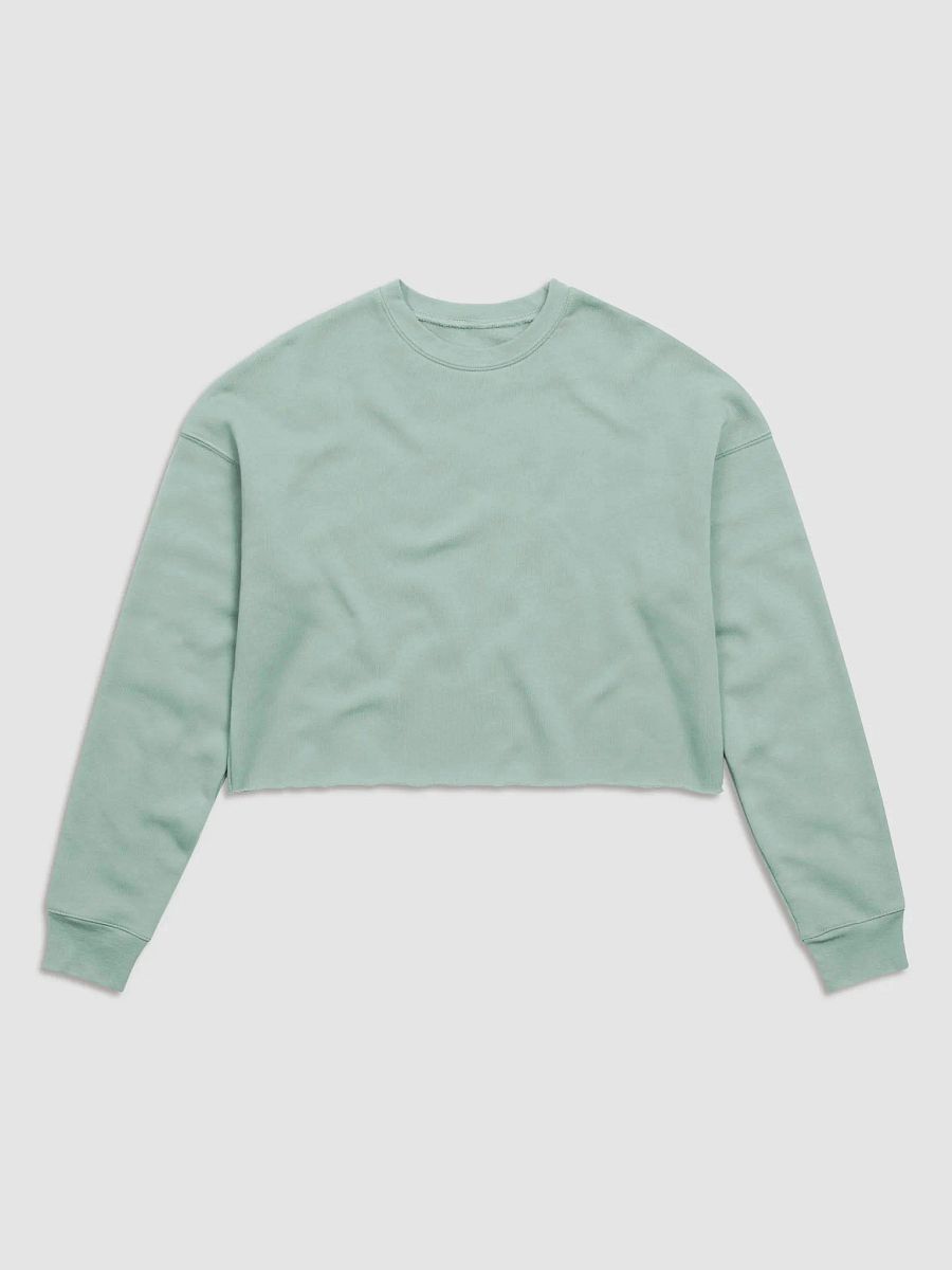 Eagle Women's Fleece Crop Sweatshirt - Stylish with Bold Design product image (4)