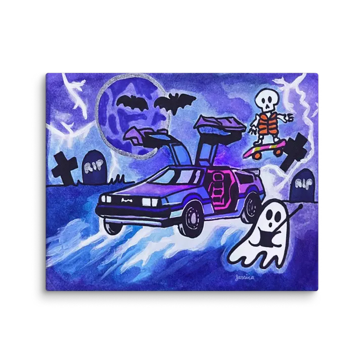Spooky Speed Machine Canvas product image (1)