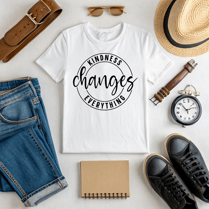 Kindness Change Everything - Women's White T-Shirt product image (2)