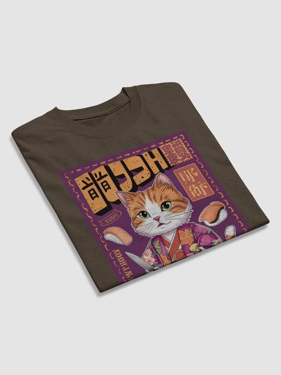 Japanese Kawaii Sushi Cat Tshirt product image (38)