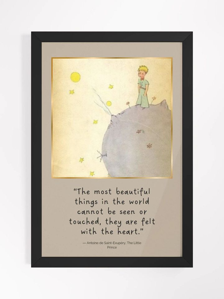 The Little Prince Framed Wall Art 