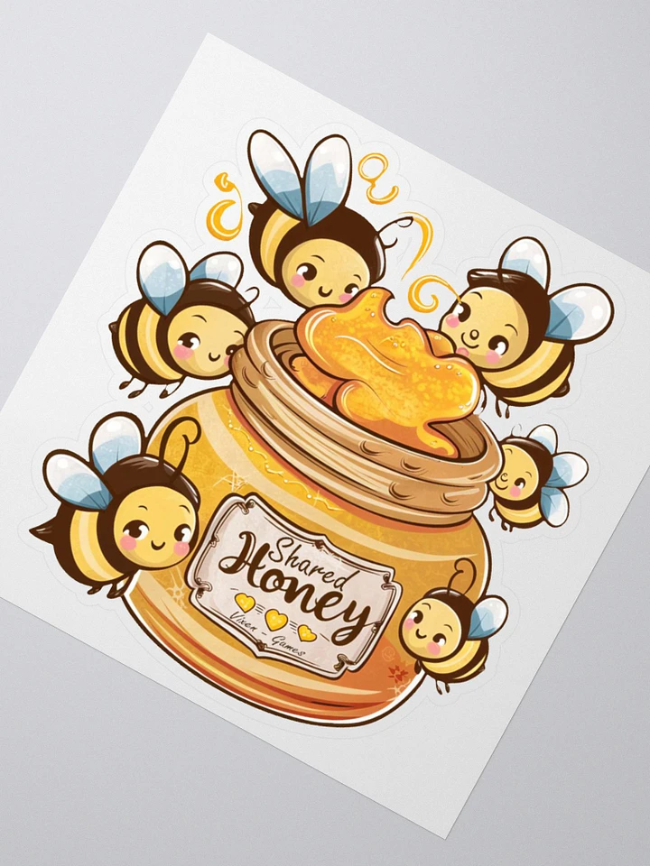 Shared Honey Vinyl Sticker product image (6)