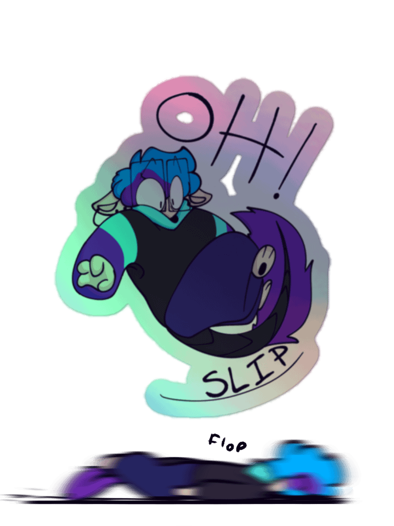OH shiny sticker product image (1)
