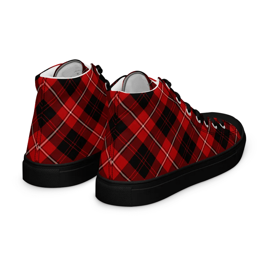 Cunningham Tartan Men's High Top Shoes product image (10)