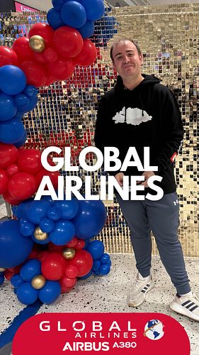 Welcome aboard the second EVER @globalairlines flight from Manchester Airport! This day marked a bold new chapter in aviation...