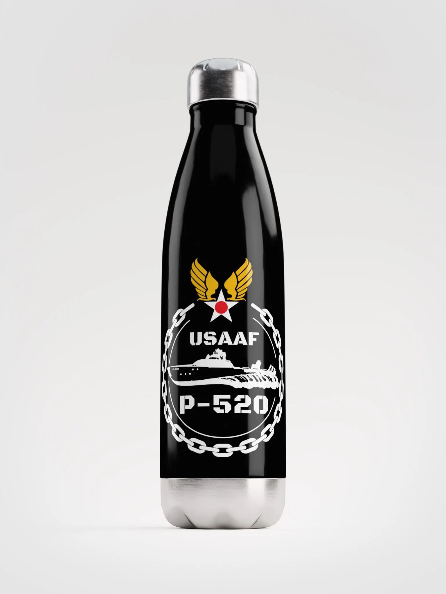 P-520 Crashboat Stainless Steel Water Bottle product image (1)